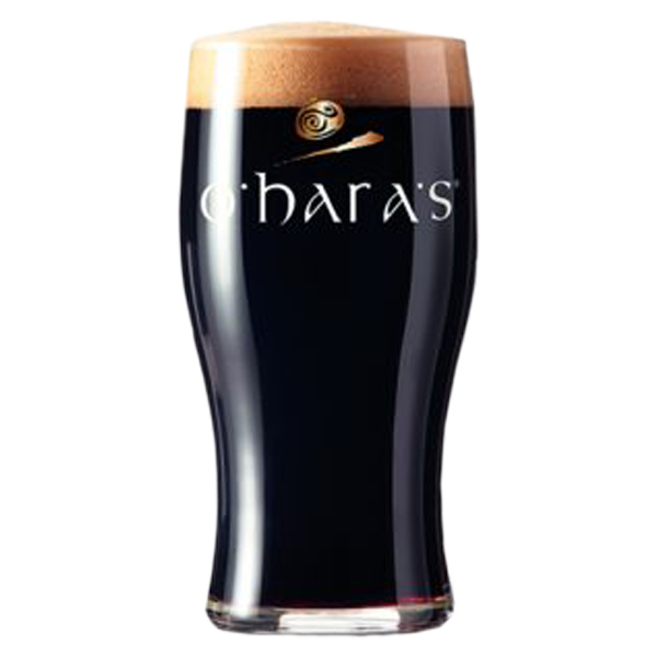 O hara irish. Охарас Айриш Стаут. O'Hara's Irish Stout. Бокал для Стаута.